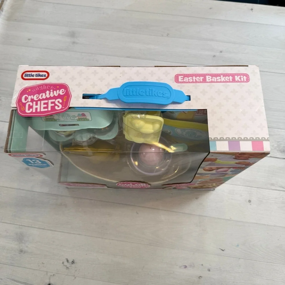 Little Tikes‎ Creative Chefs Easter Basket Kit kids toy food playset NEW